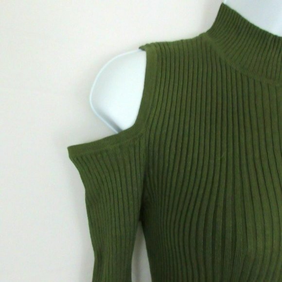 Planet Gold Juniors' Cold-Shoulder Sheath Dress - Picture 4 of 4